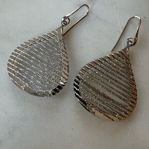 Roma Sterling Silver Teardrop Earrings